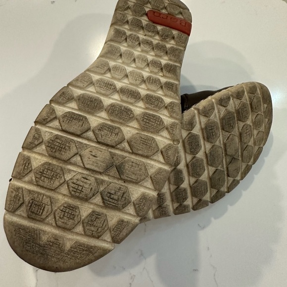 Born Leather  Slip On Brown Shoes 9 - Picture 6 of 9